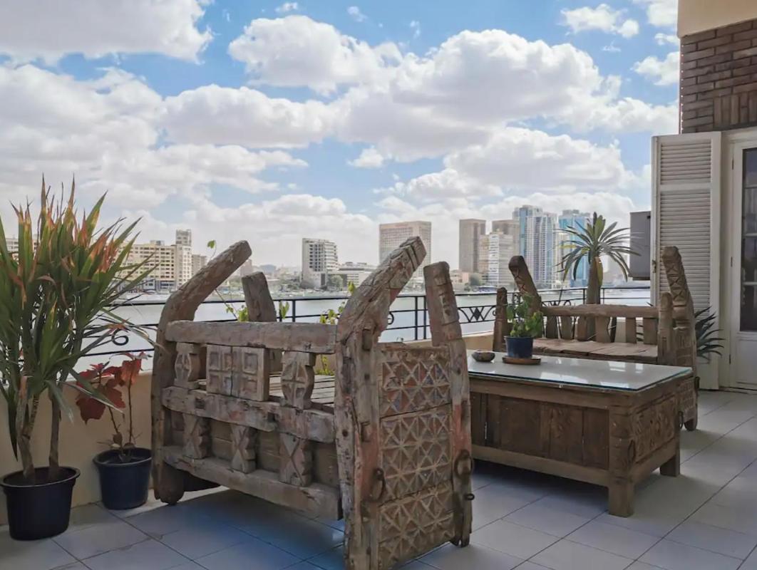 Luxury On The Nile - Zamalek Apartments Cairo Exterior foto