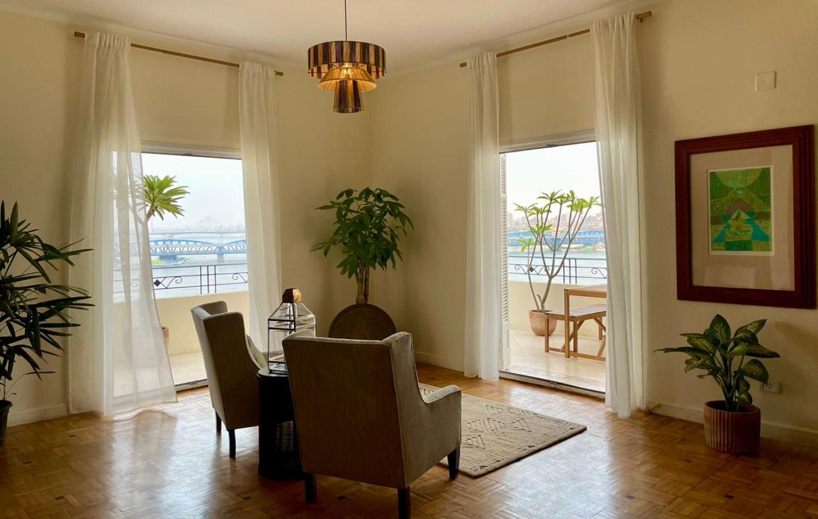 Luxury On The Nile - Zamalek Apartments Cairo Exterior foto