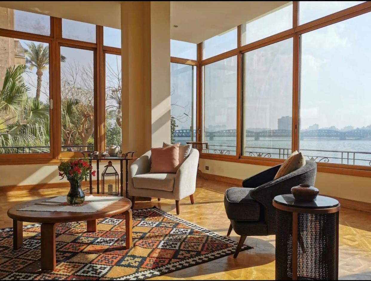 Luxury On The Nile - Zamalek Apartments Cairo Exterior foto